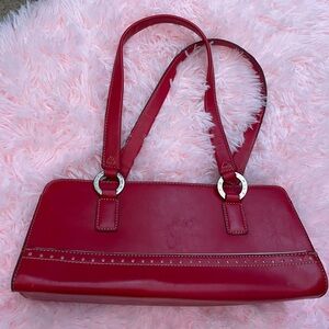 Y2K Tommy Hilfiger Women's red Handbag